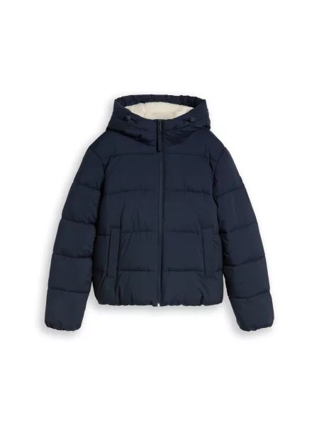 TOM TAILOR DENIM Geacă de iarnă închis albastru