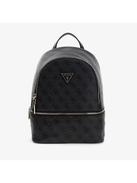 Batoh GUESS Follie Small Backpack Coal Logo Universal