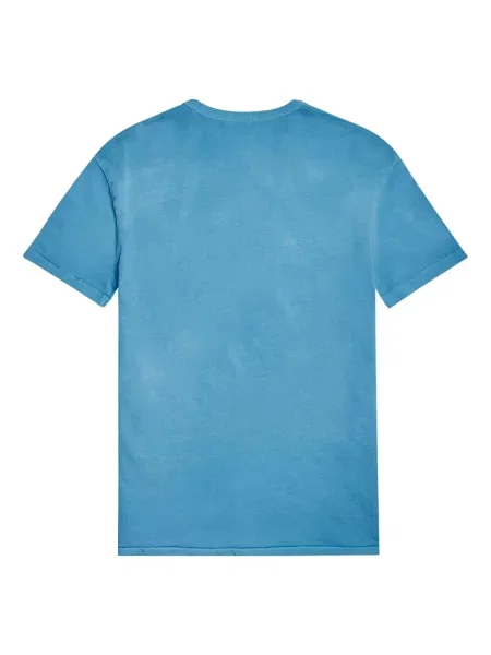 Tricou Polo Ralph Lauren din fleece albastru