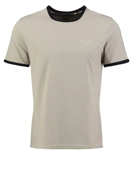 Key Largo Tricou gri negru