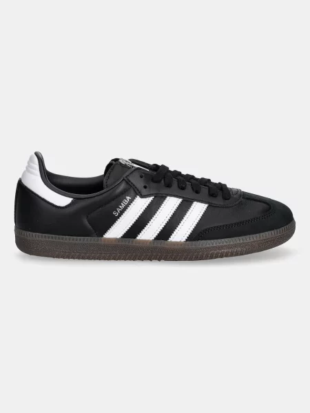 Adidas Originals sneakersy skórzane Samba OG czarny