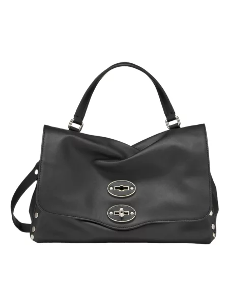 Torebka crossbody Zanellato skórzana czarna