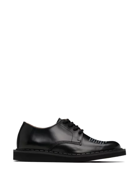 Pantofi derby George Cox cu imagine negru