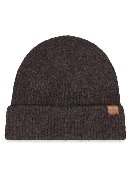 Liu Jo czapka beanie brązowa
