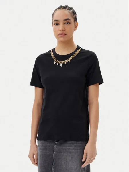 Silvian Heach T-Shirt czarny