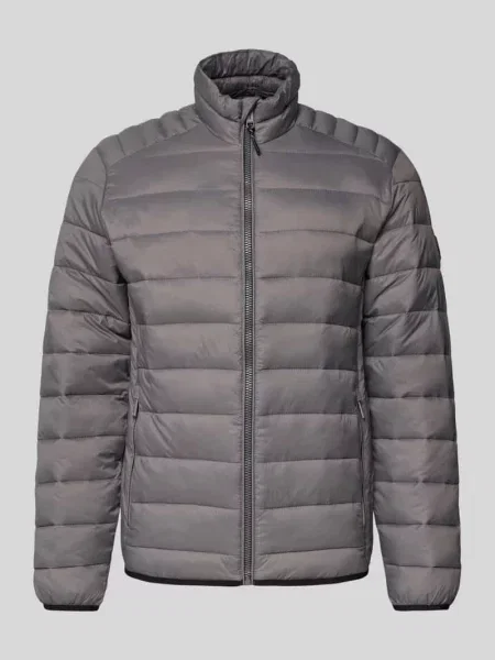 Kurtka pikowana z zapięciem na błyskawiczny model ‘BRADLEY’ Jack & Jones