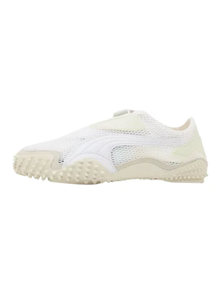 Sneakersy Puma z siateczką białe