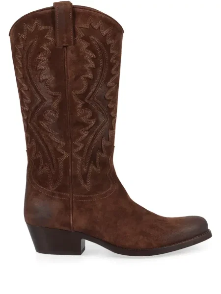 Botine Sartore din piele maro