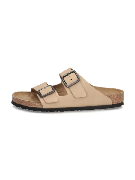 Pantofle Birkenstock béžové