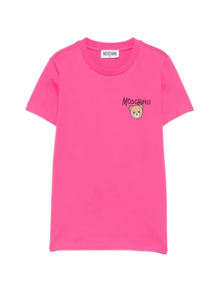 Dětské tričko Moschino růžové