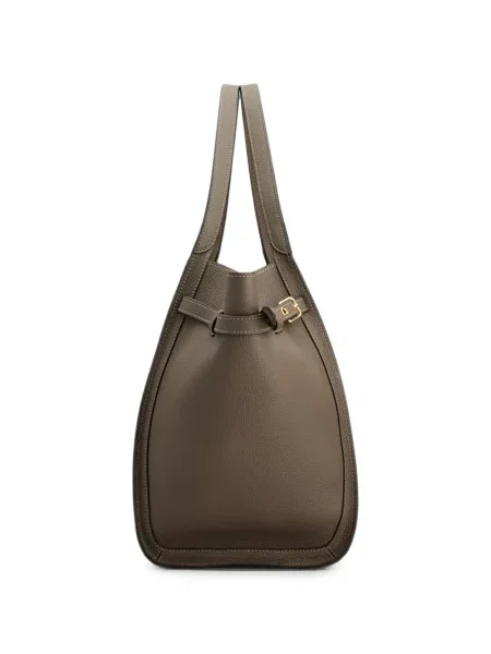 Geantă shopper Tod's cu cataramă maro