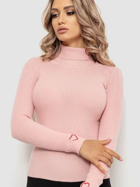 Водолазка Ager світло-рожевий рожева