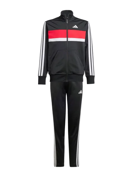 ADIDAS SPORTSWEAR Costum de trening Seasonal Essentials Tiberio roșu / negru alb