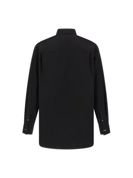 Koszula Alexander Mcqueen z logo czarna
