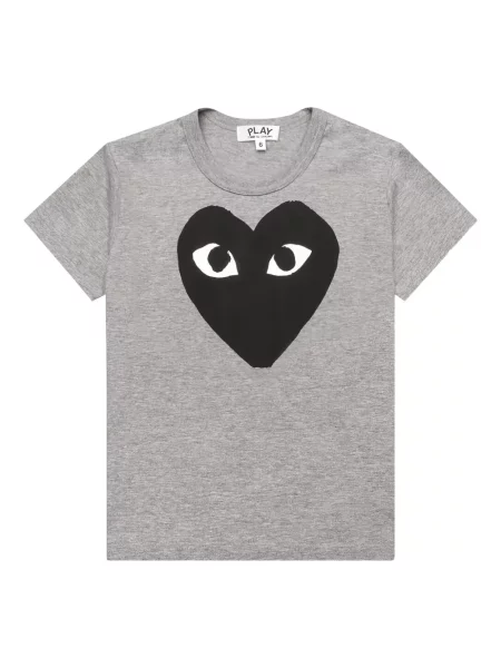 Koszulka dziecięca Comme Des Garcons Play szara