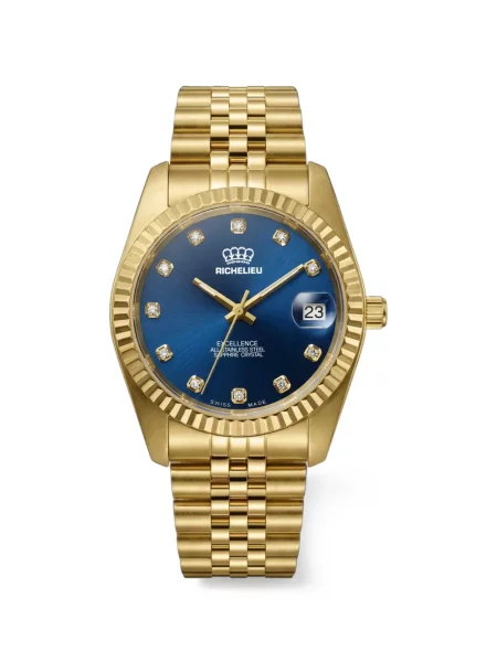Ceas Richelieu Swiss albastru