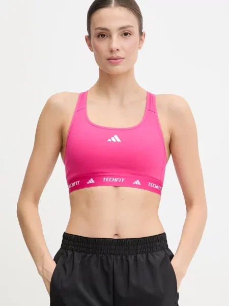 Sportovní podprsenka adidas Performance růžová