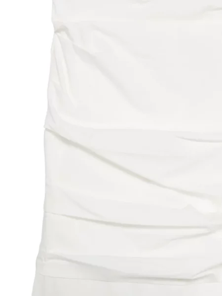 Sukienka midi St. Agni do kolan garniturowa biała