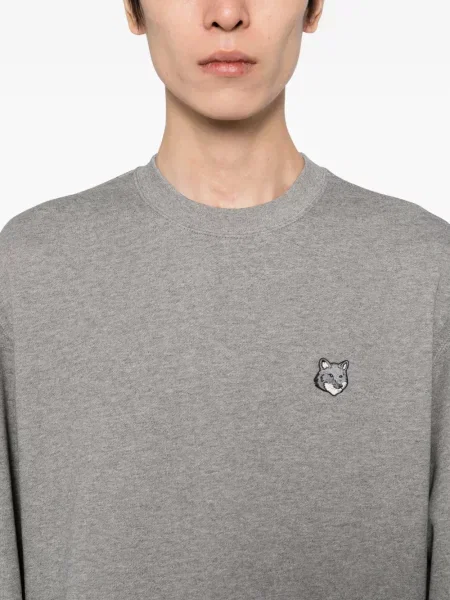 Hanorac Maison Kitsune gri