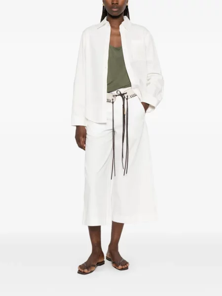 Cămașă Loewe cu broderie alb