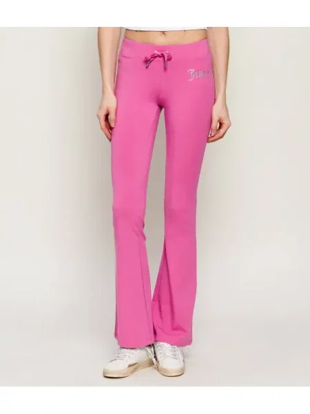 Juicy Couture Pantaloni de trening APOLLO | flare fit roz