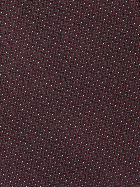 Cravată Zegna de mătase cu imprimeu geometric roșu