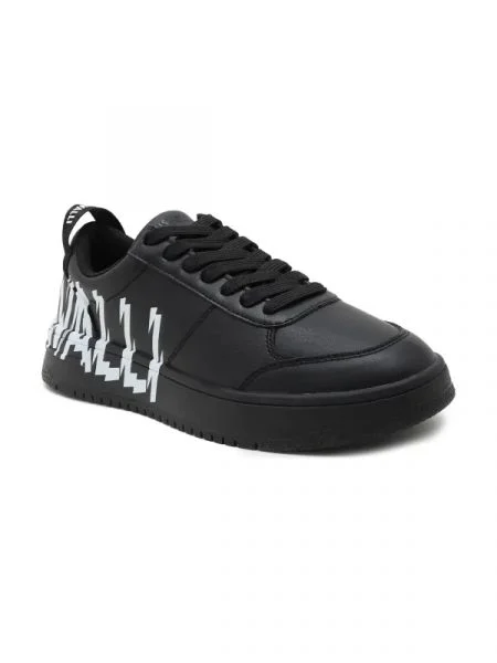 Just Cavalli De piele sneakers negru