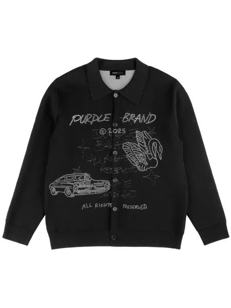 Kardigan Purple Brand černý
