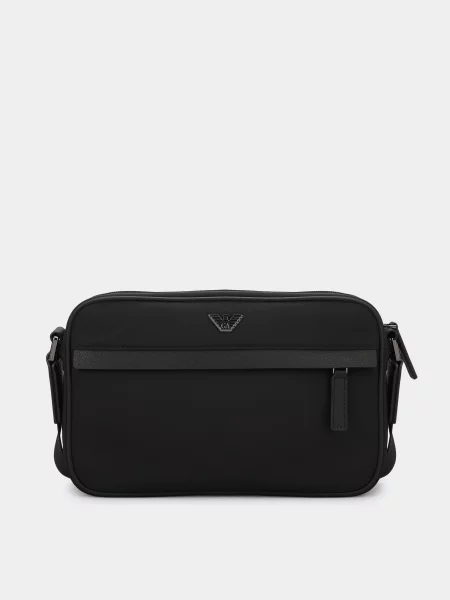 Сумка через плечо Emporio Armani черная
