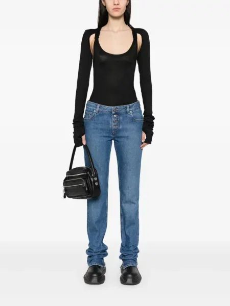 Blugi Off-white alb