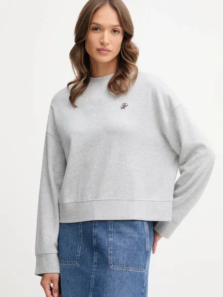 Tommy Hilfiger bluza gładka szary