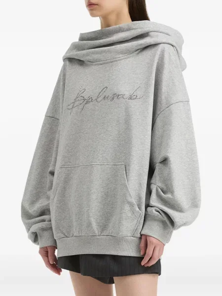 Bluza z kapturem B+ab szara