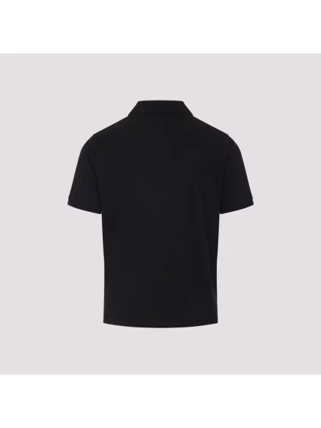 Koszulka polo Saint Laurent czarna