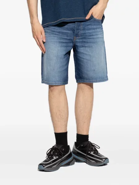 Džínsové šortky Diesel modrá