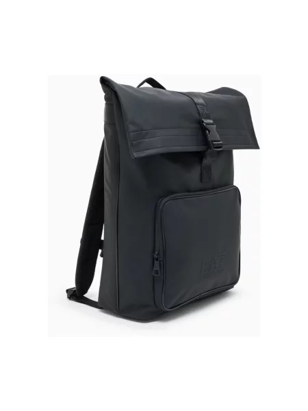 Emporio Armani plecak duży gładki czarny