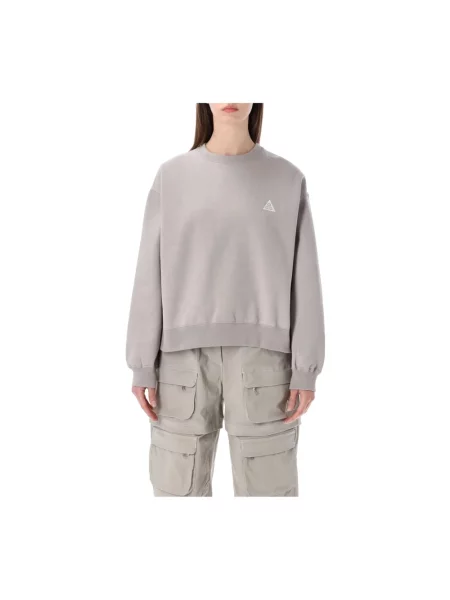 Bluza nierozpinana Nike polarowa szara