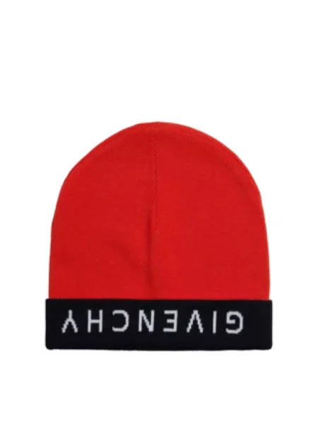 Czapka Givenchy klasyczna czerwona