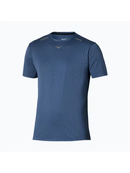 Tricou alergare bărbați Mizuno Tech Light Tee estate blue albastru