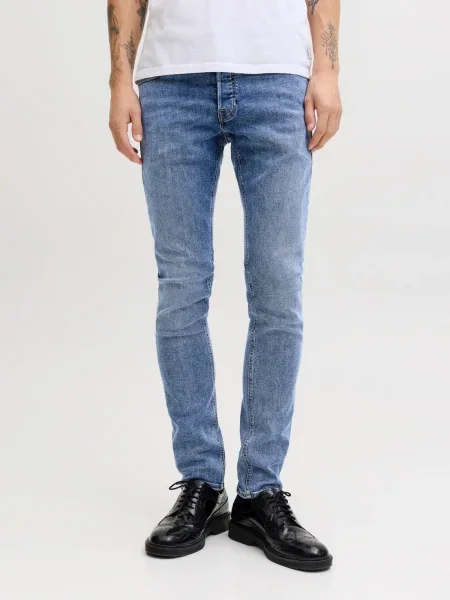 JACK & JONES Jeans JJIGLENN JJORIGINAL denim albastru