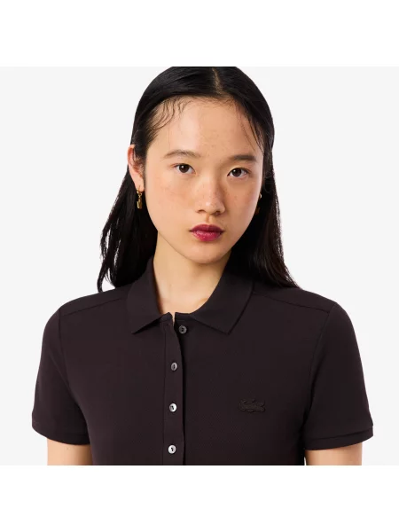 Поло Lacoste коричневое