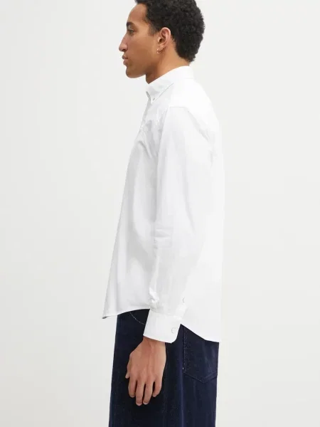 AAPE cămașă din Now cu guler button-down regular alb