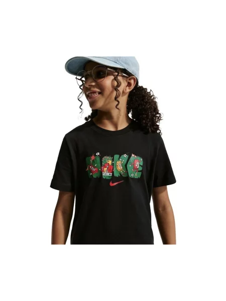 Tricou copii Nike negru
