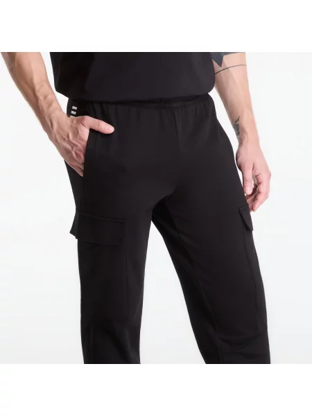 Παντελόνι cargo Ea7 Emporio Armani μαύρο