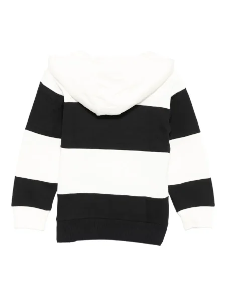 Bluza z kapturem dziecięca Emporio Armani niebieska