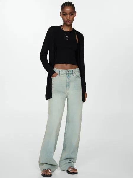 Кардиган MANGO чорний