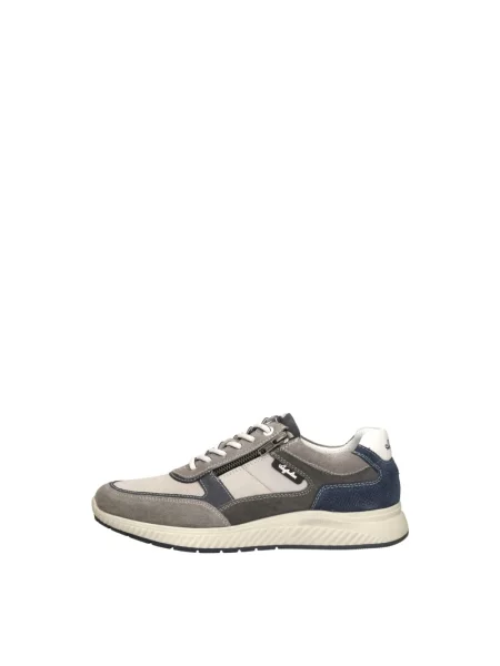 Sneakersy Australian skórzane szare