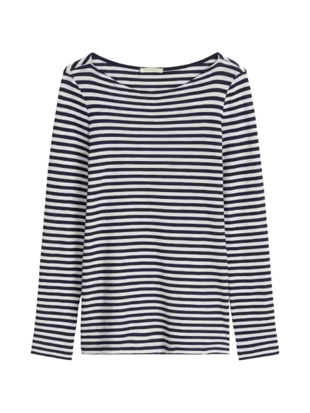 Lung tricou polo Marc O'polo albastru