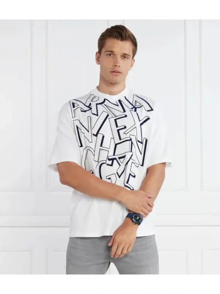 Armani Exchange Tricou alb