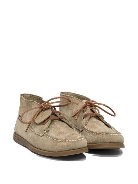 Botine Sebago cu șireturi din piele de căprioară
