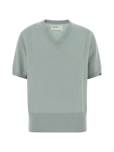 Pulover Extreme Cashmere din cașmir cu decolteu în V verde